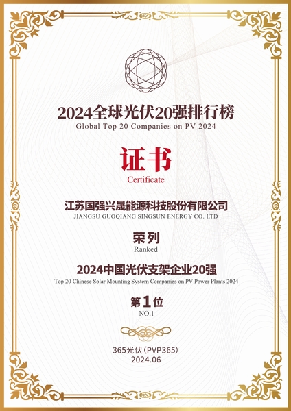 চীন Jiangsu Guoqiang Singsun Energy Co., Ltd. সংস্থা প্রোফাইল