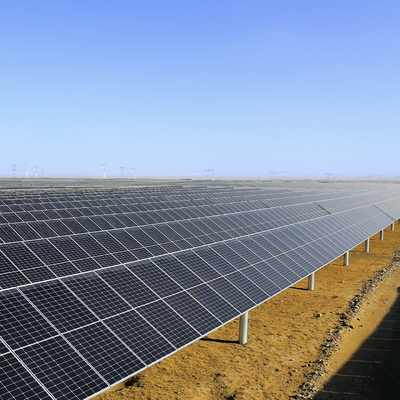 GQ-T Ground Mounting PV Bracket To Sun Tracker System