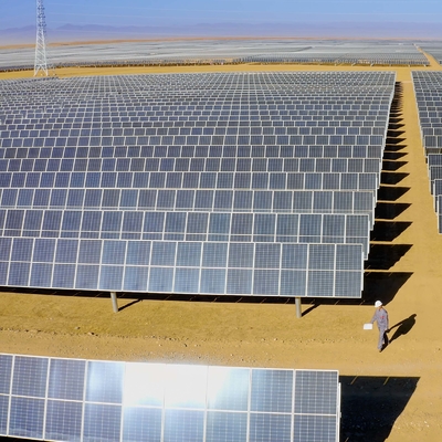 GQ-T To Sun Tracker System, Ground Mounting PV Bracket