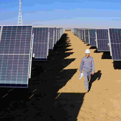 জিকিউ-টি টু সান ট্র্যাকার সিস্টেম, একক সারি স্বাধীন ট্র্যাকিং সিস্টেম, চমৎকার স্থিতিশীলতা