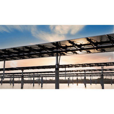 গ্রাউন্ড পিভি সিস্টেম সাপোর্ট ইনস্টলেশন সৌর প্যানেল মনিটরিং পোল ফোটোভোলটাইক ব্র্যাকেট